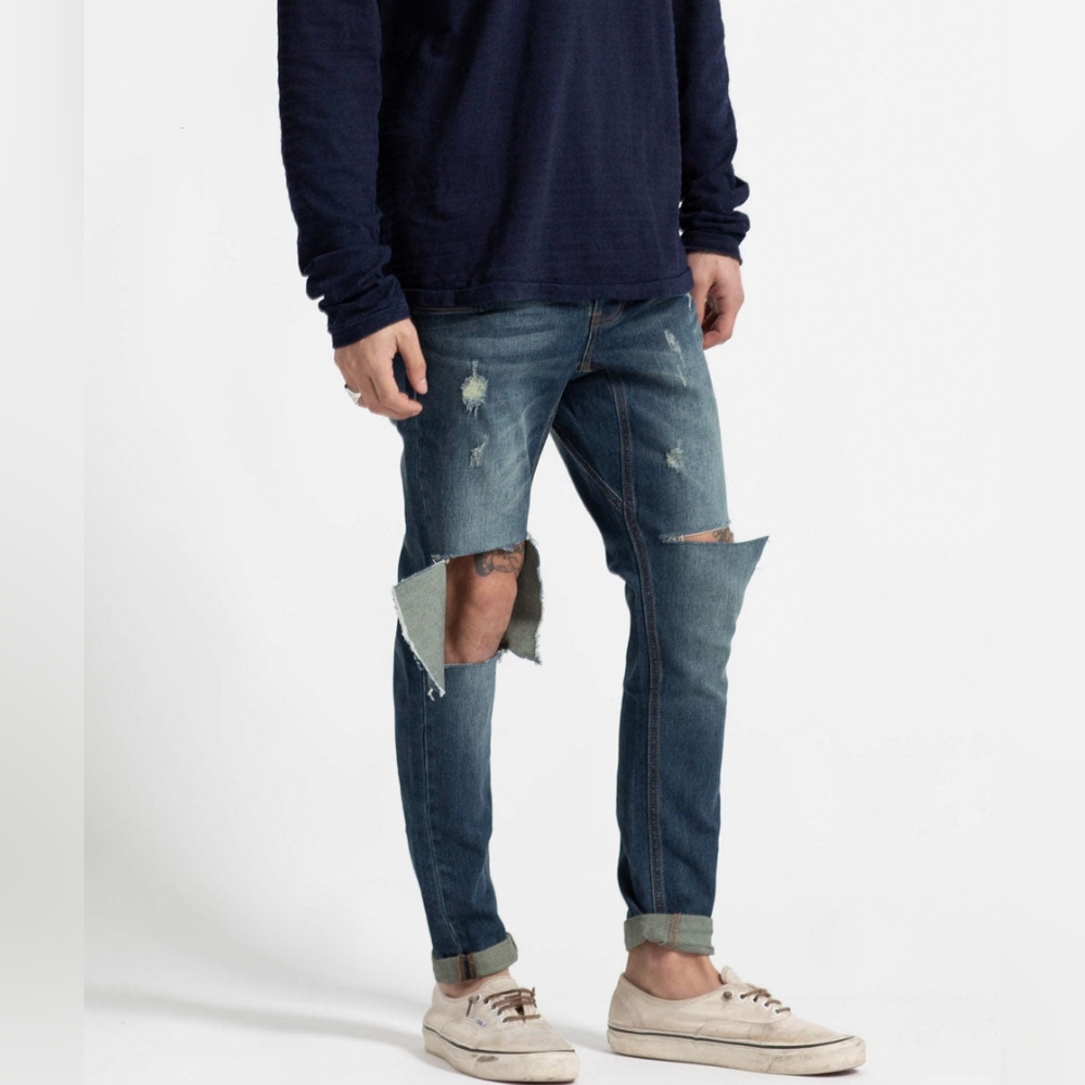 Man X One Teaspoon Anchorage Mr Blues Jeans